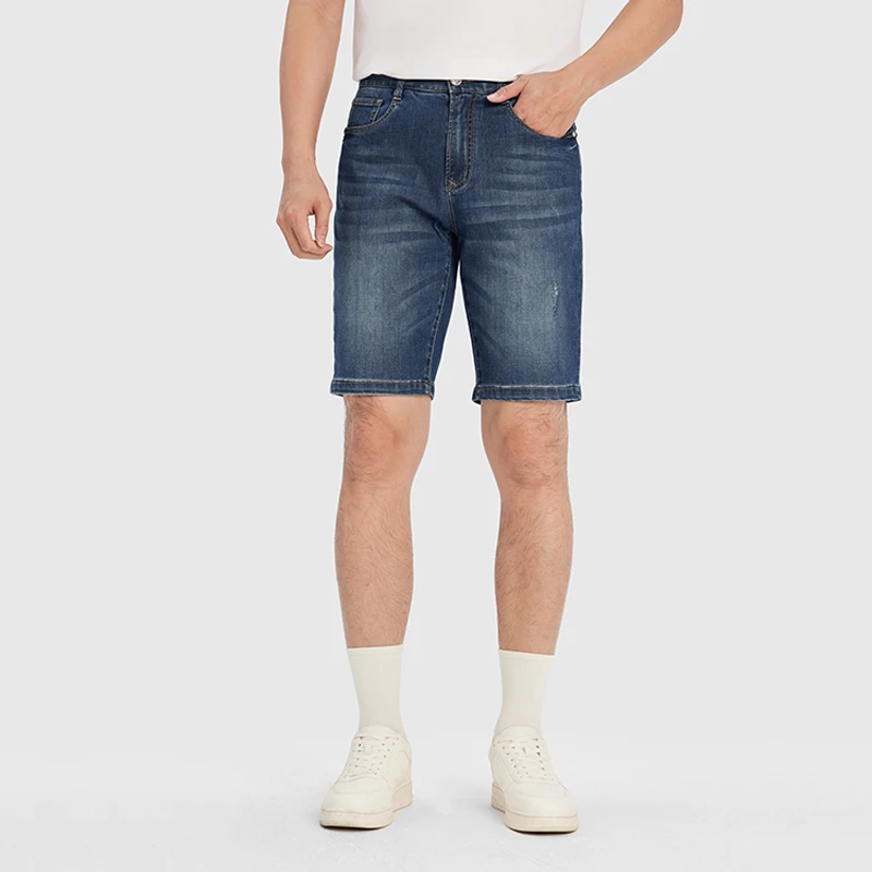 【商场在售】狼家男士五分牛仔短裤4724