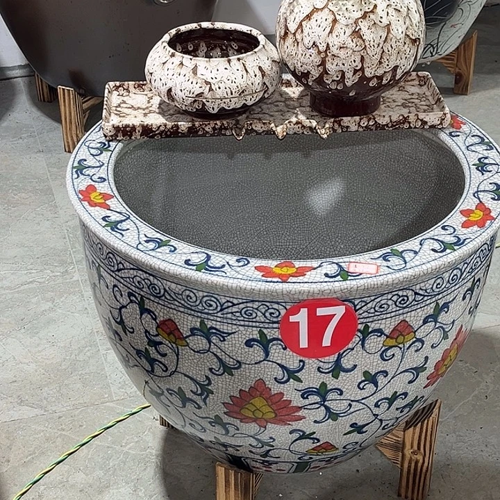 趴***趴景德镇陶瓷鱼缸艺术