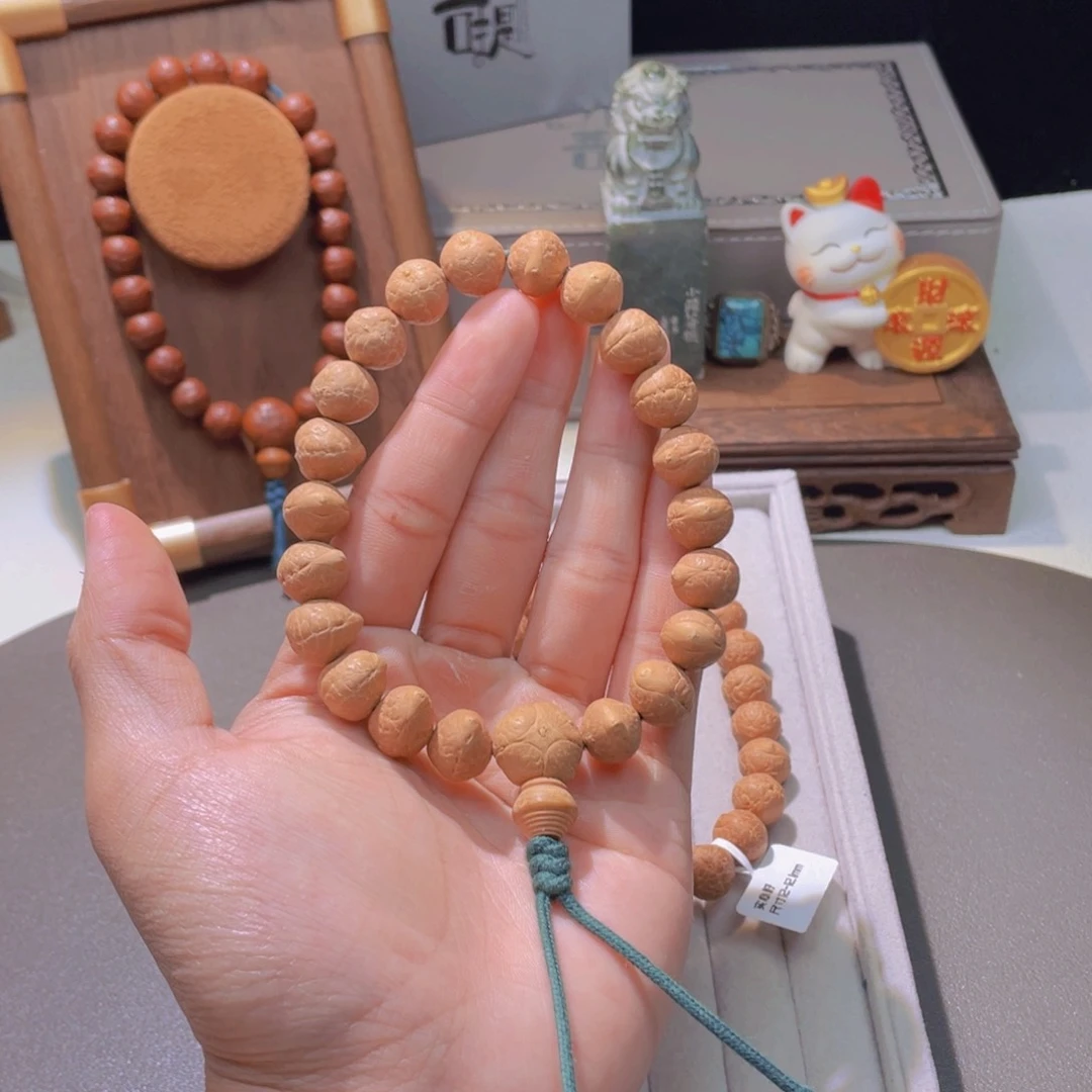 凤眼菩提吊坠蓝***空a01飞鱼桩立体眼厚皮壳