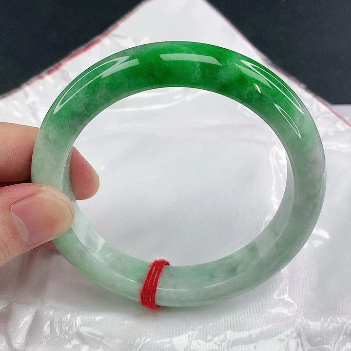 未镶嵌手镯翡翠圈63。0B04-2