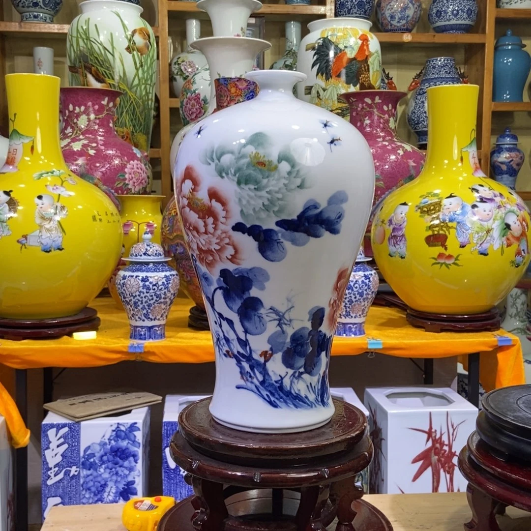 瓶景德镇陶瓷花瓶摆件