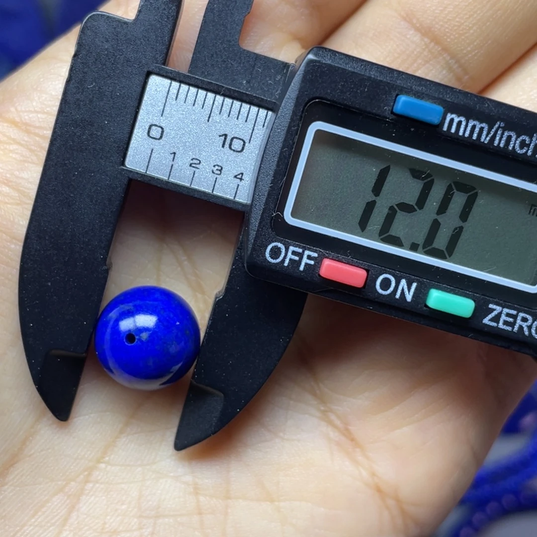 大***7青金石未镶嵌12mm单珠