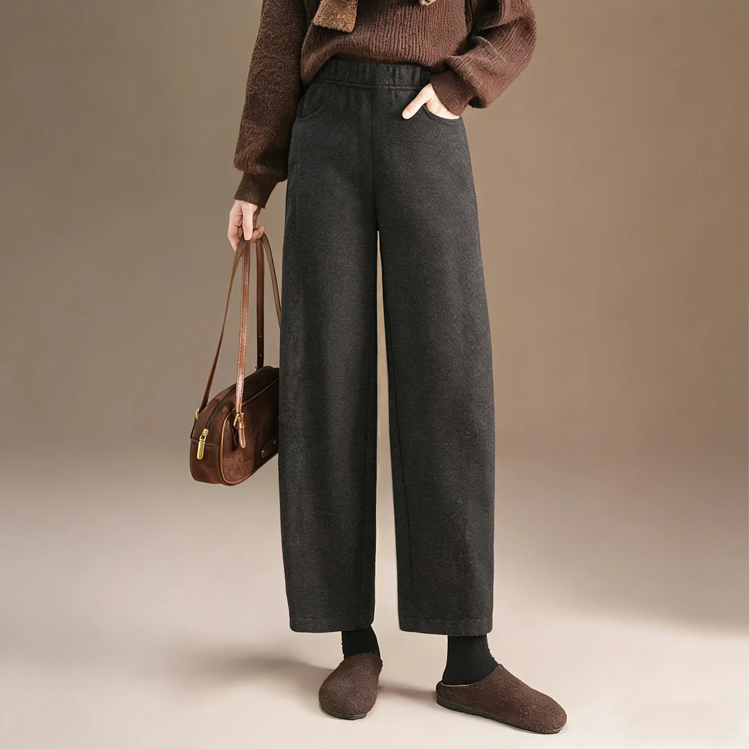 【米尔云绒】软糯舒适加绒加厚富婆裤9590.Q