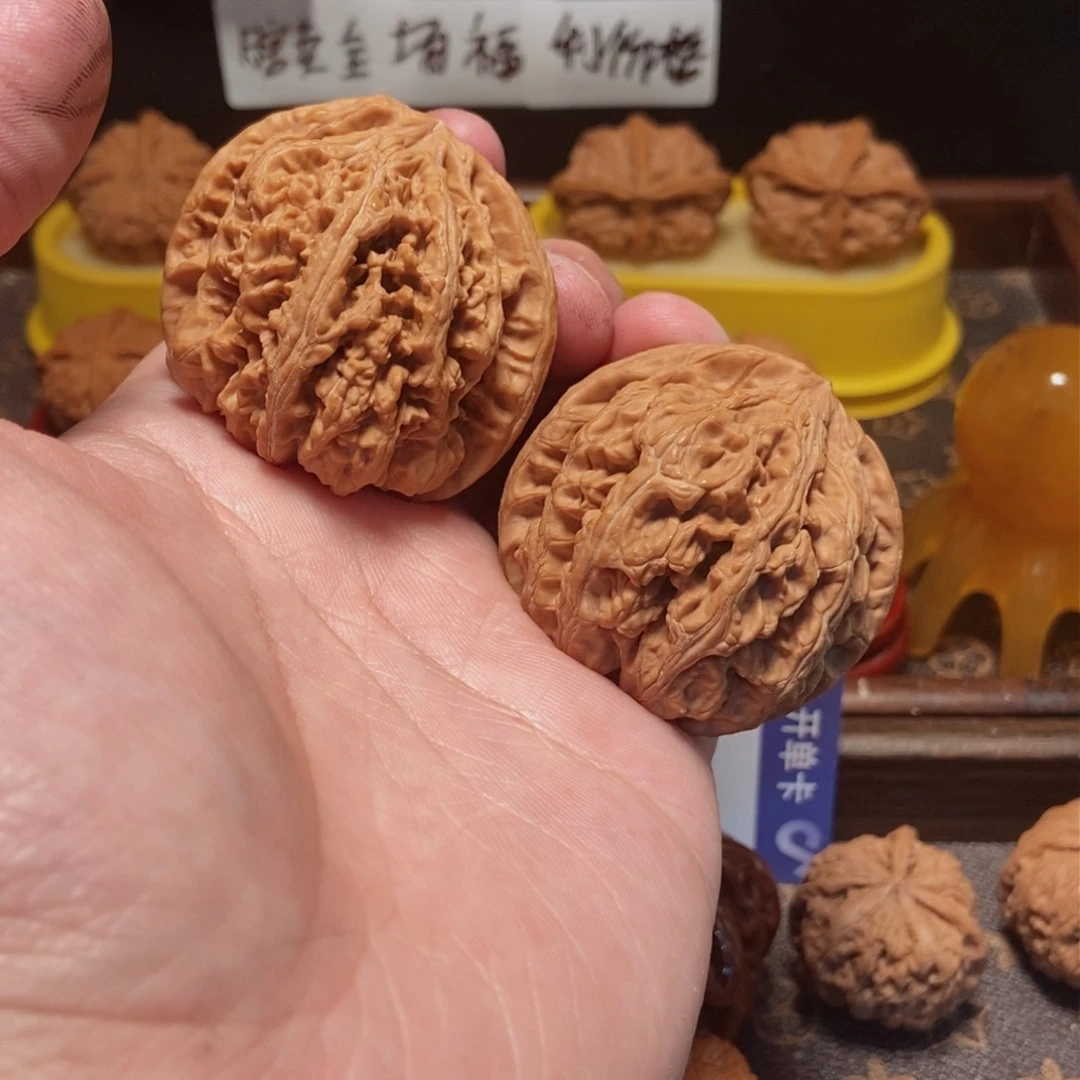 吊坠文玩核桃粗筋47尺51