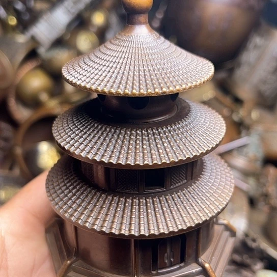 铜制工艺把玩摆件