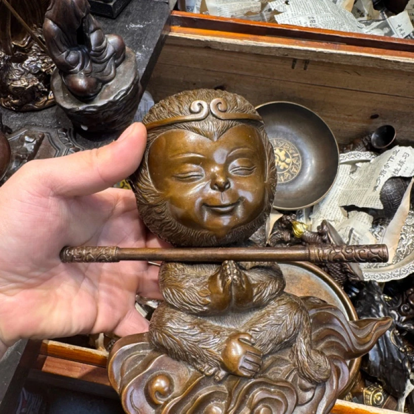 【闪购链接】铜猴子摆件