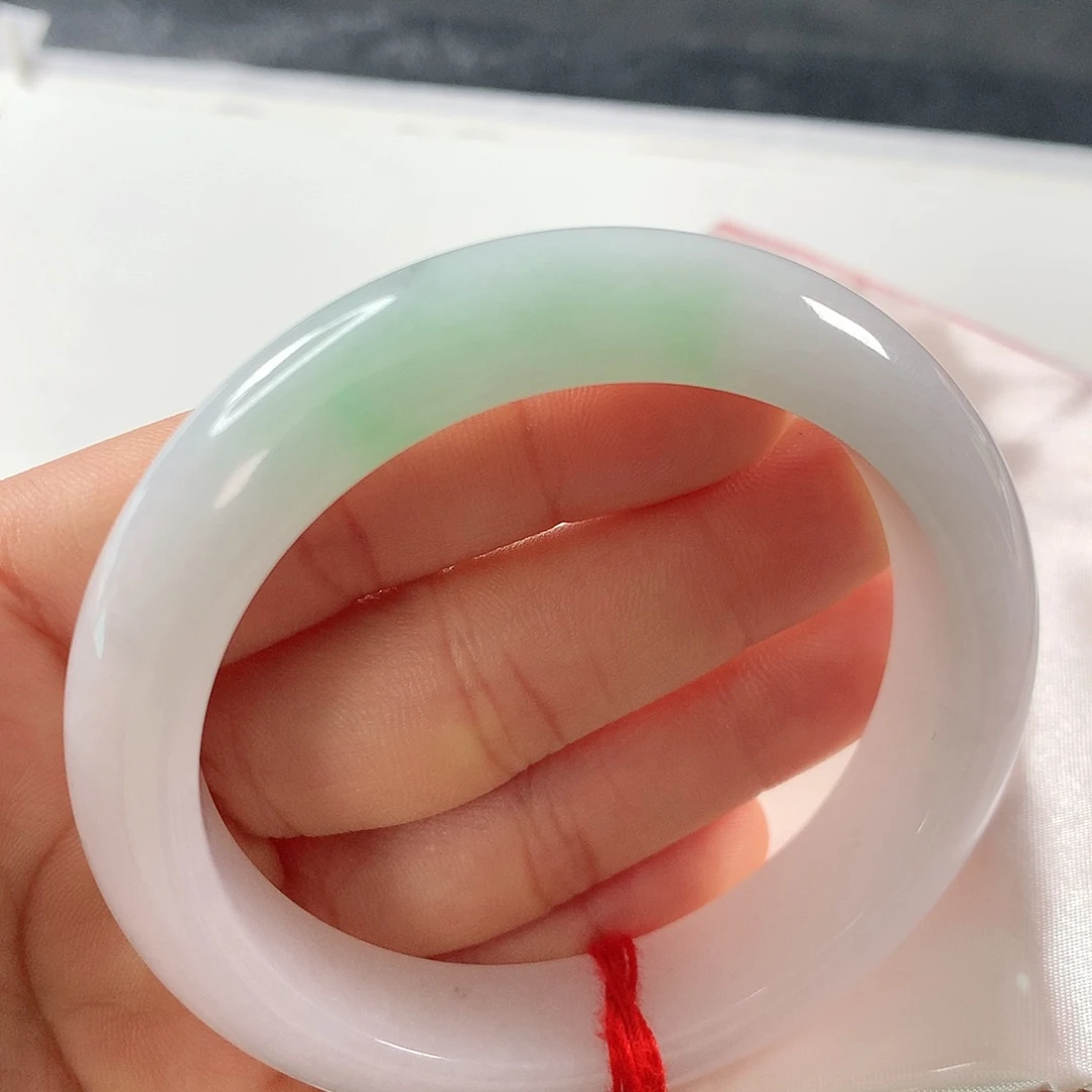 翡翠手镯未镶嵌宽胎①③④
