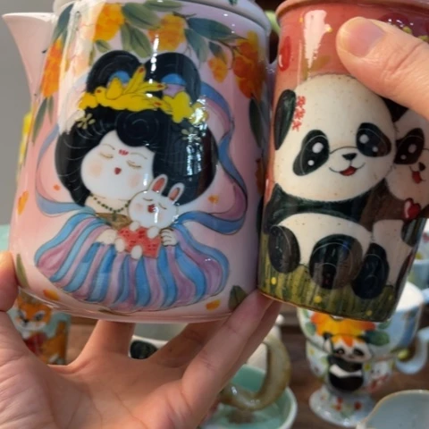 炉景德镇釉下手绘陶瓷