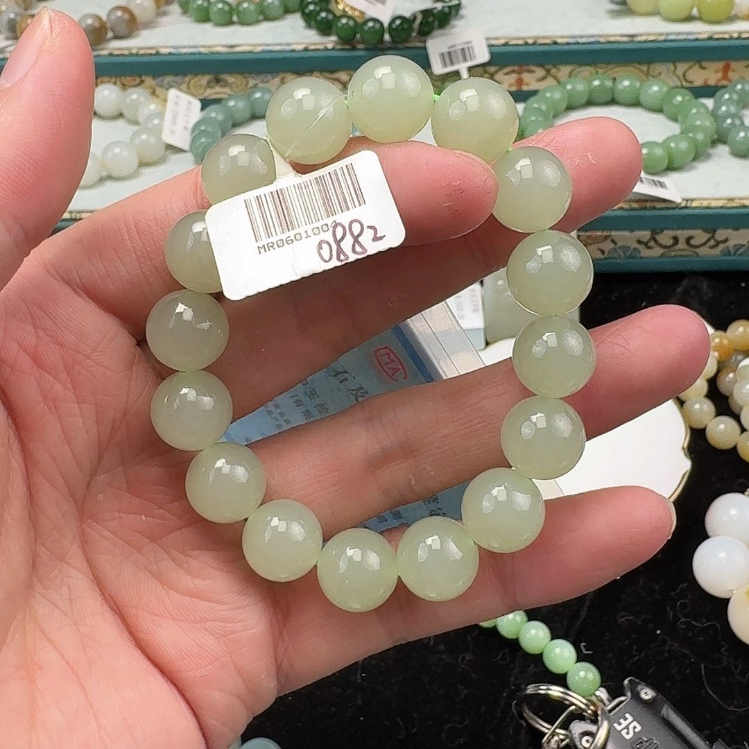 和田玉手串未镶嵌