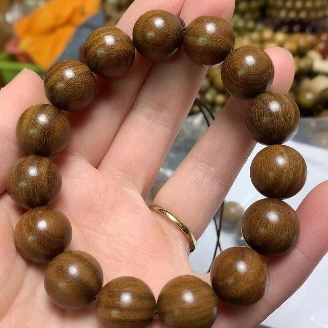 维腊木（绿檀）手串/手链早*.