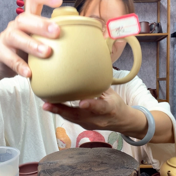 茶杯紫砂天**镜原矿紫砂杯