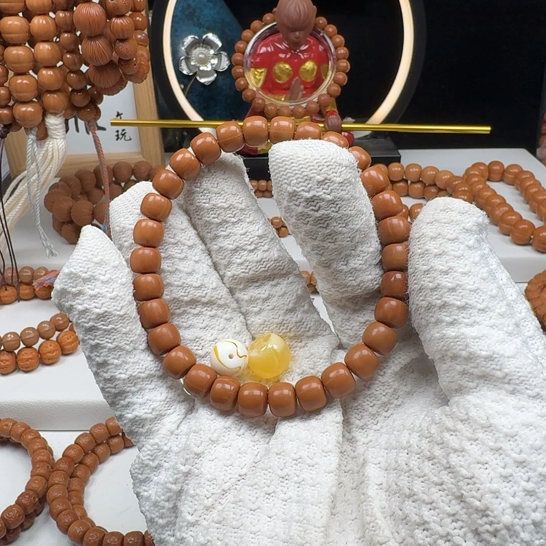 老***妖猴头核桃吊坠猴头道珠8.5