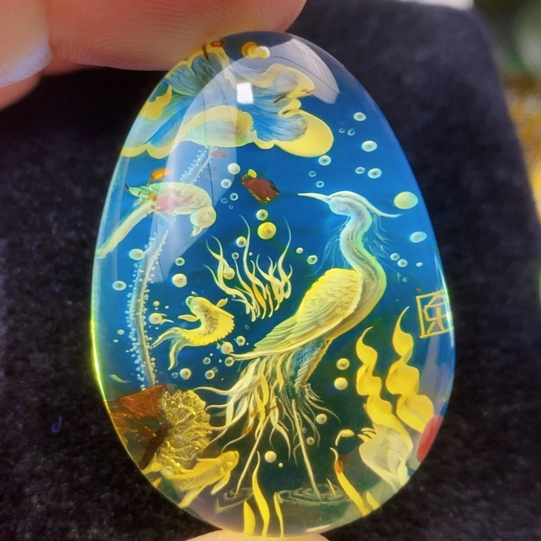 【闪购商品】金珀吊坠(不含链)未镶嵌