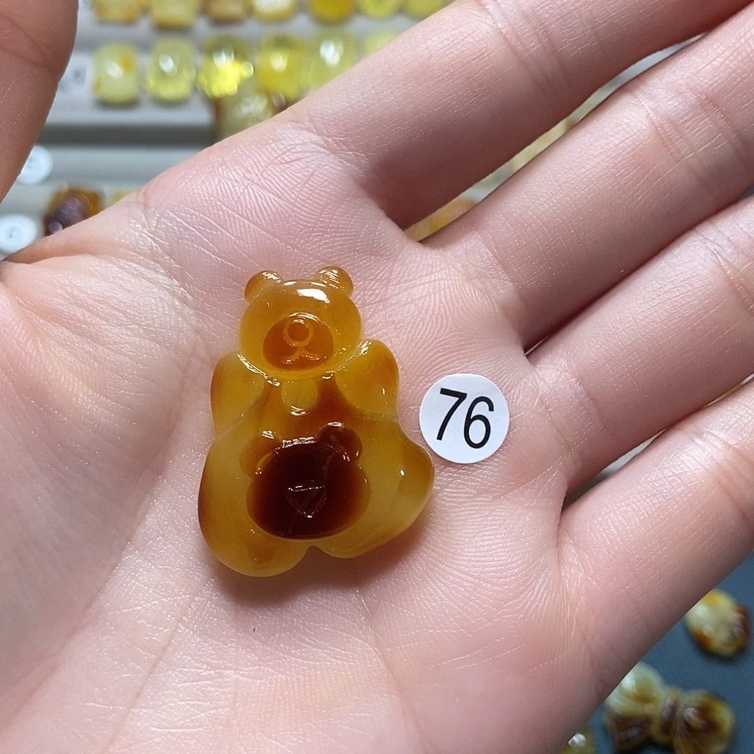 琥珀裸石未镶嵌用****9，