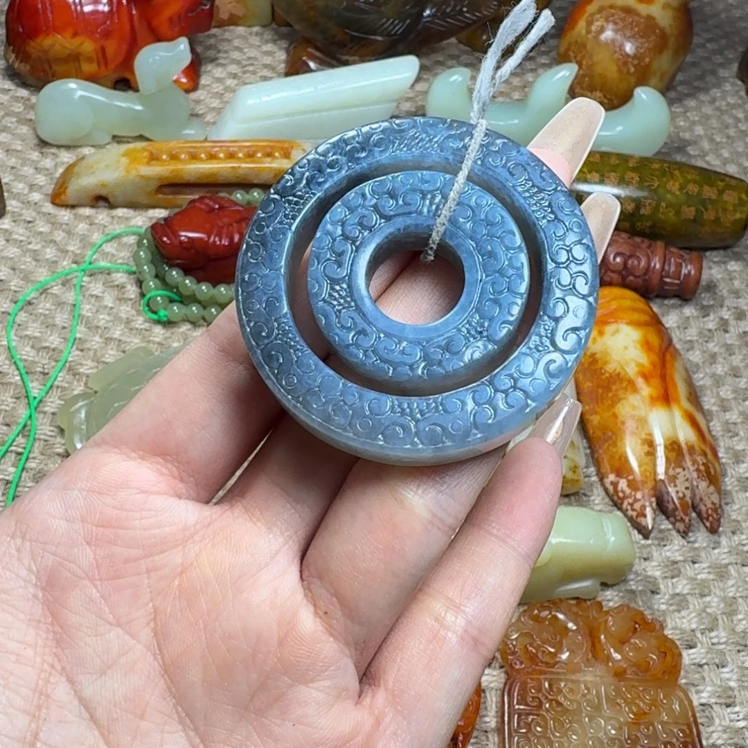 吊坠白玉菩提挂件