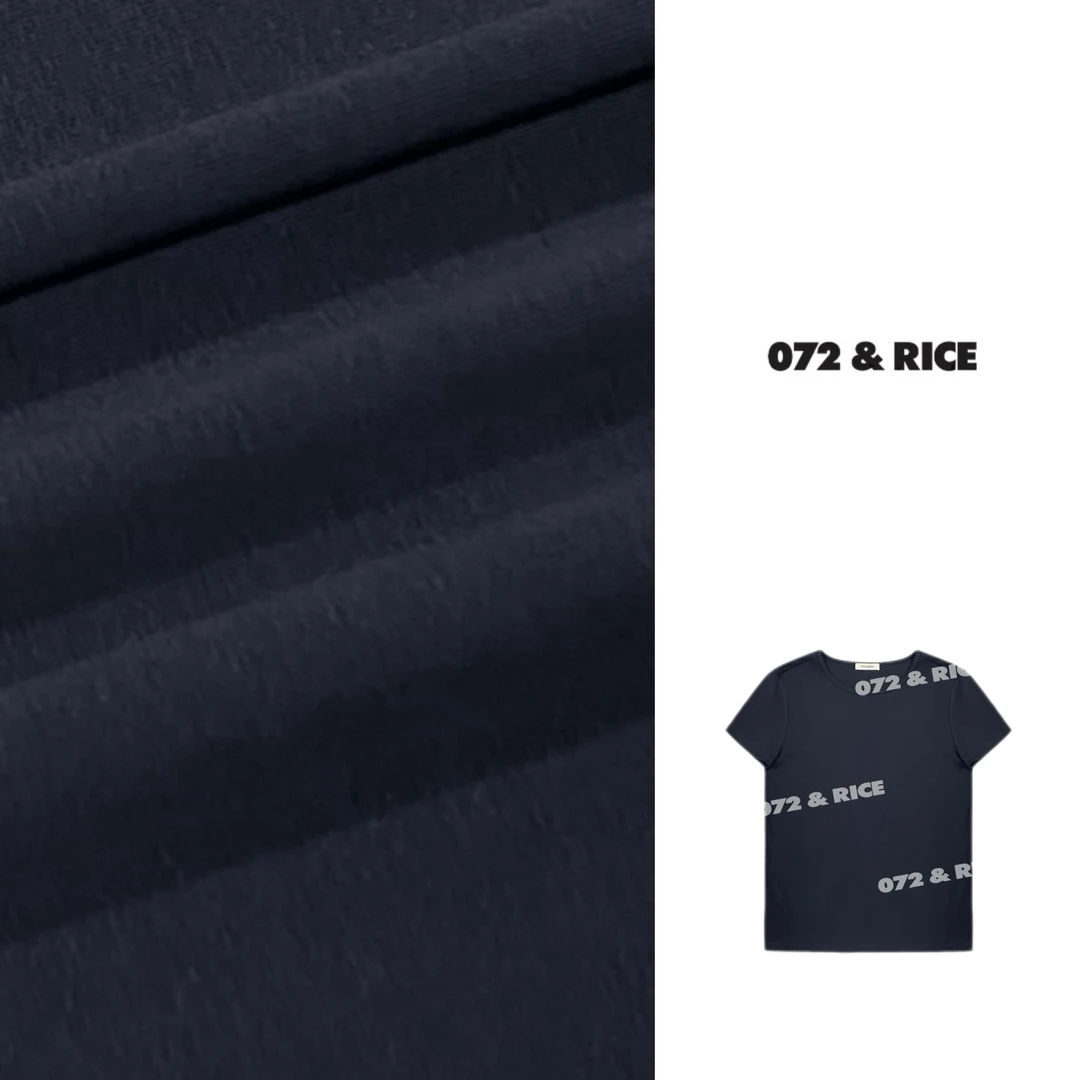 072 & RICE【蒙特TEE】夏季休闲圆领短袖T恤 32XB71