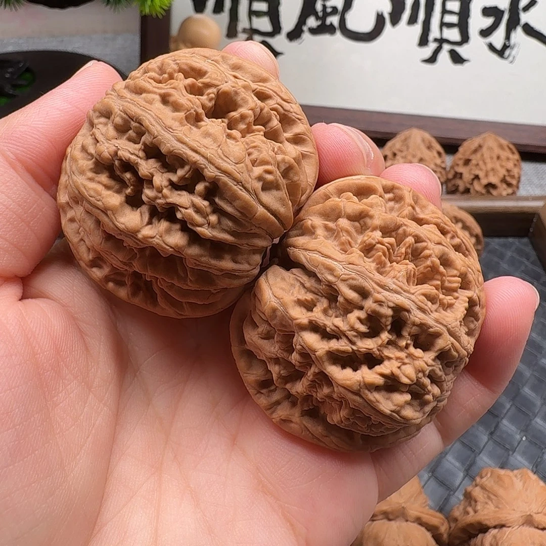 吊坠文玩核桃全品粗筋48