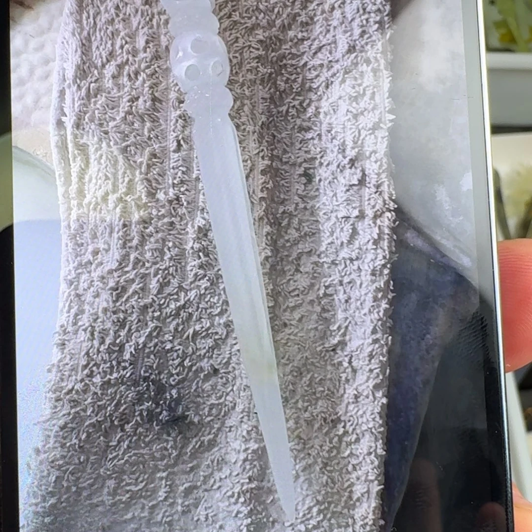 未镶嵌蛇纹石玉发饰
