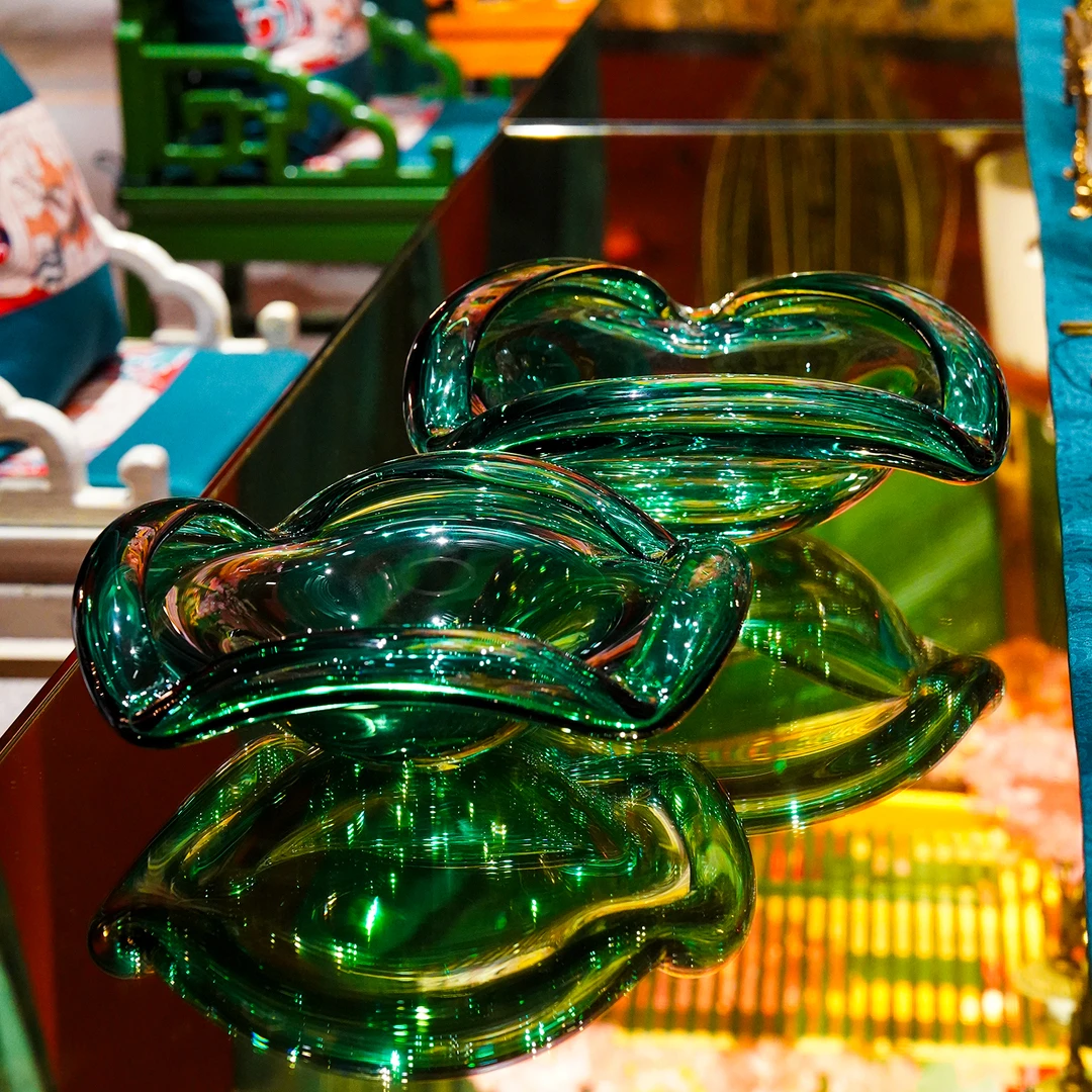 【本尼家】JC27荷香果盘桌面装饰摆件