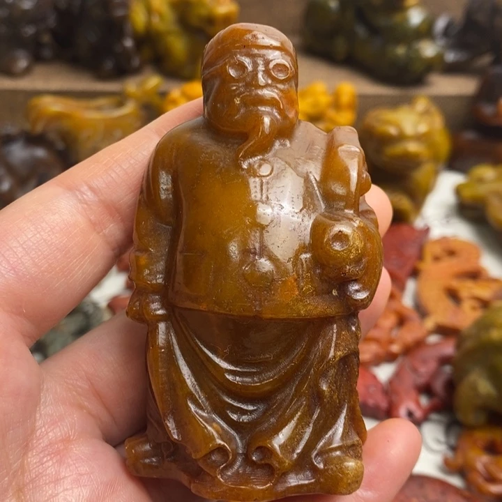 蛇纹石玉未镶嵌颈饰13