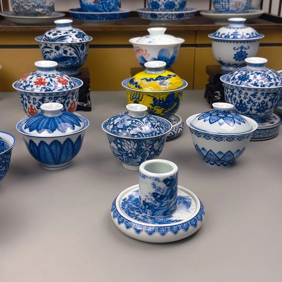 ～*豆山水盖置加喜鹊扳指