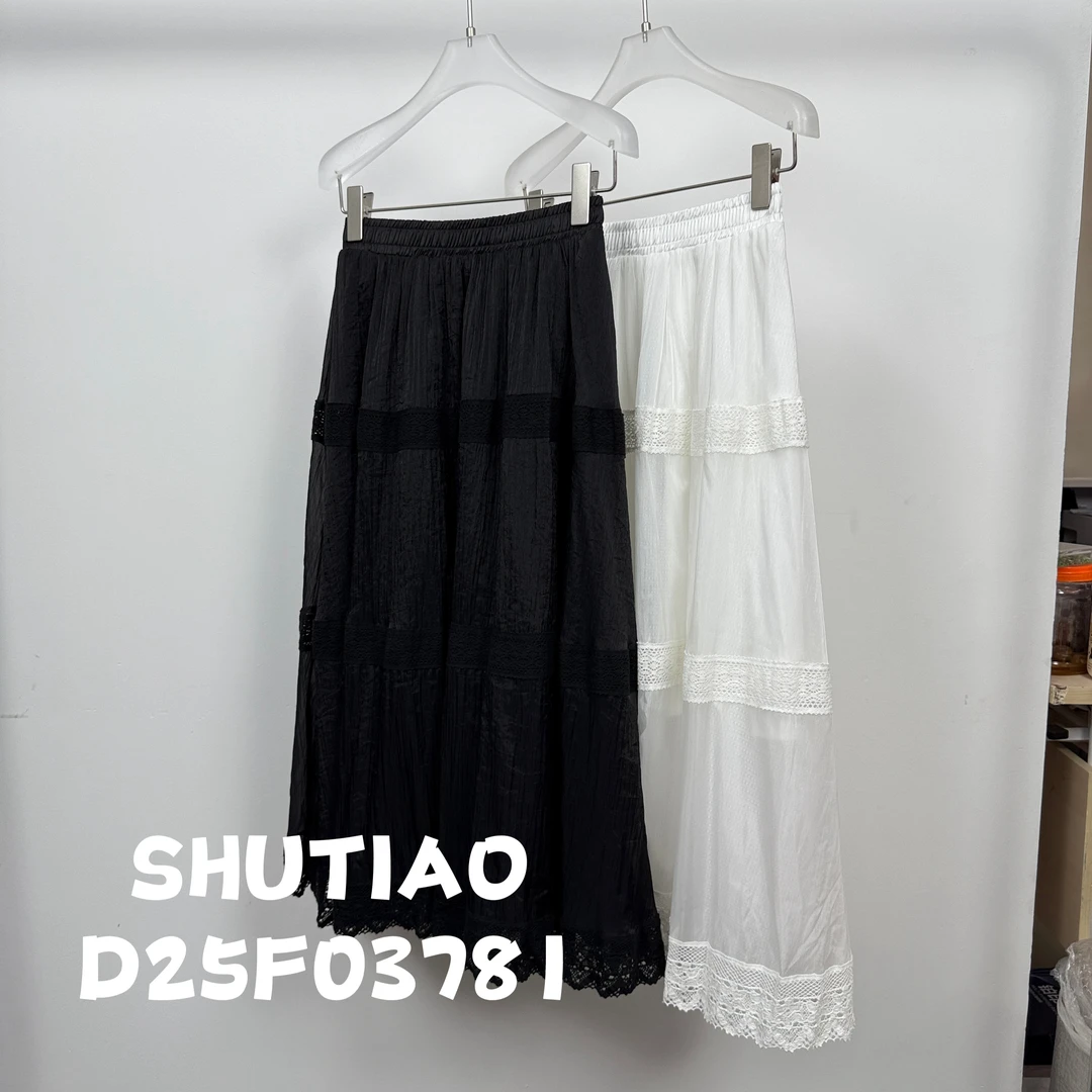 【SHUTIAO】2025夏季：新款小众设计款裙子D25F03781