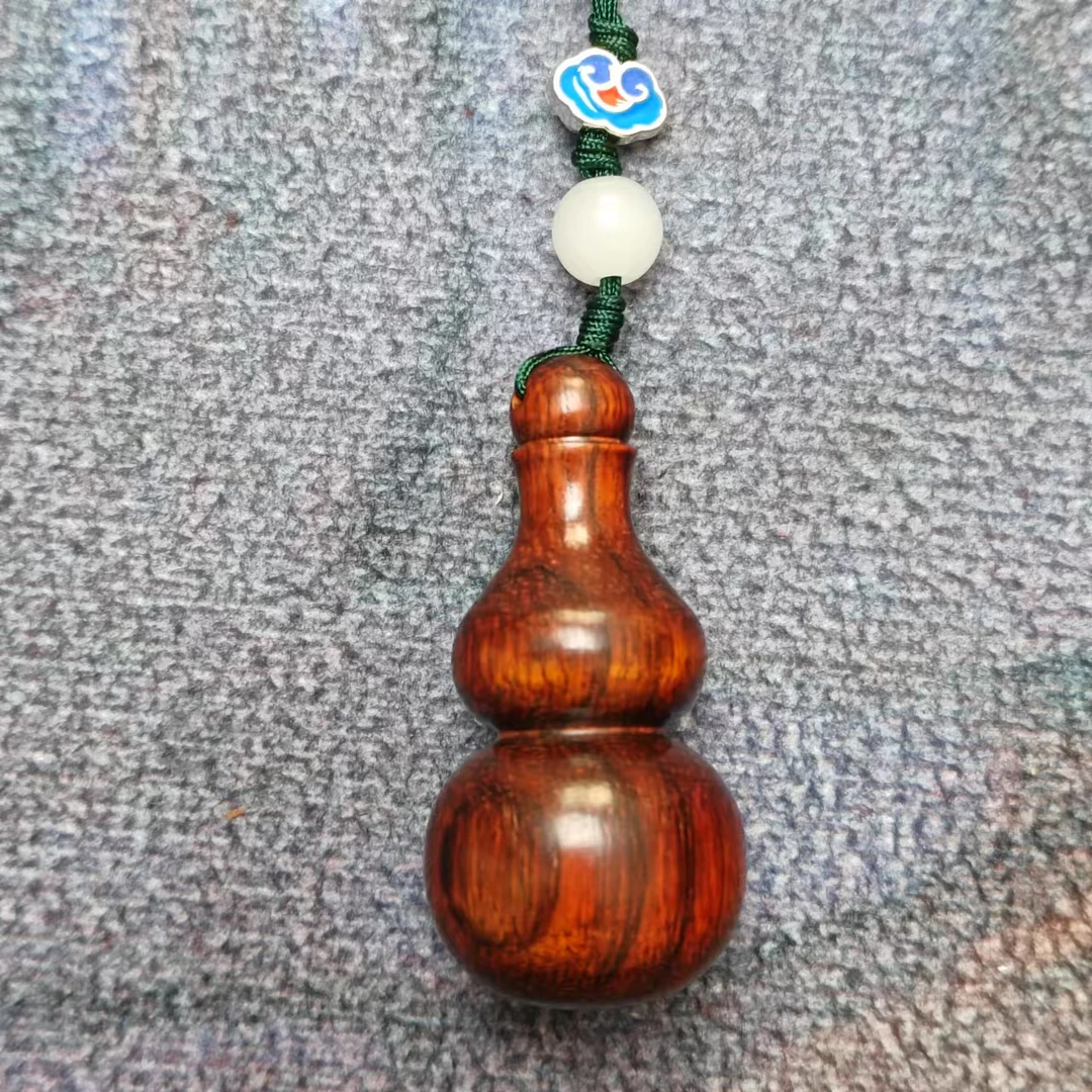 925银布艺银制品 葫芦钥匙挂件