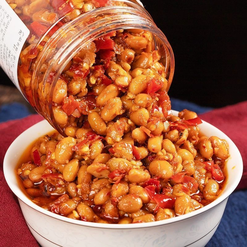 农家香辣黄豆 下饭菜