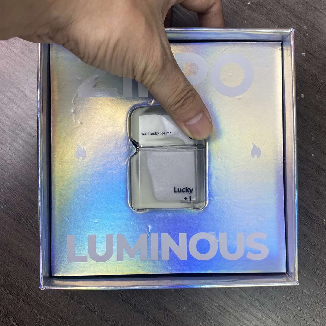 夜光流沙米色复古精美煤油送男友打火机时尚带大礼盒