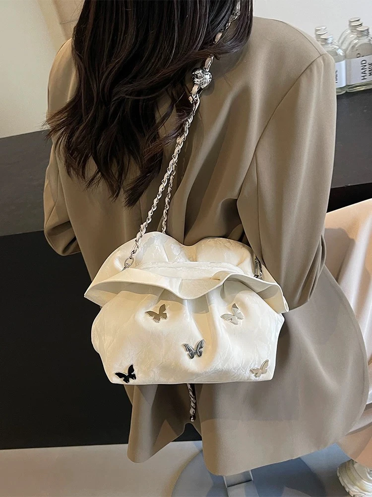 353~~390单肩云朵斜挎包多种背法的包包韩版国风风