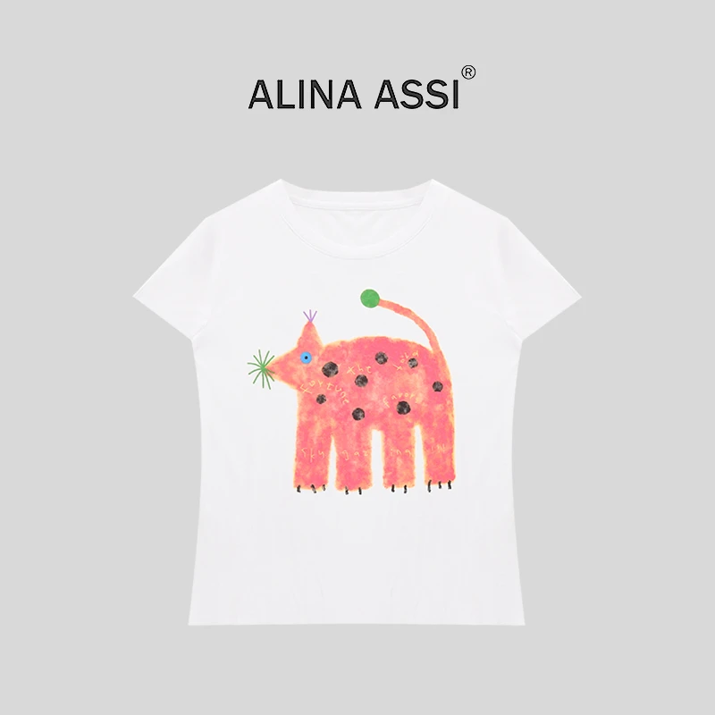 【欣欣】2025春夏新款百搭简约显瘦女短袖上衣U0291