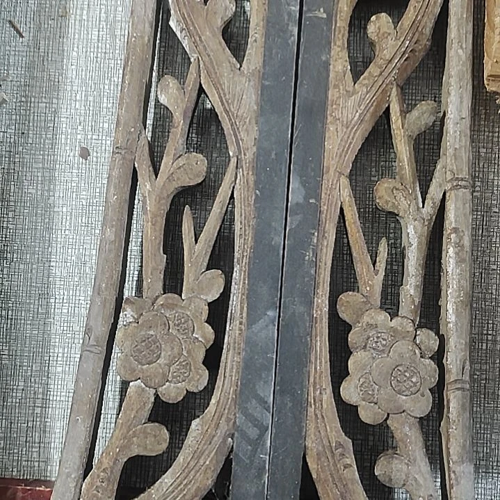 香榧木手工人物木雕花板