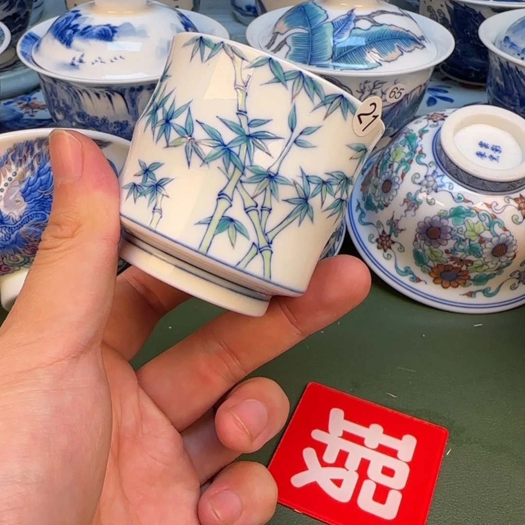 彦祖纯手工手绘茶具21