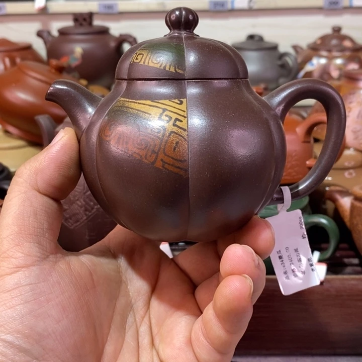 茶壶紫砂精工制作
