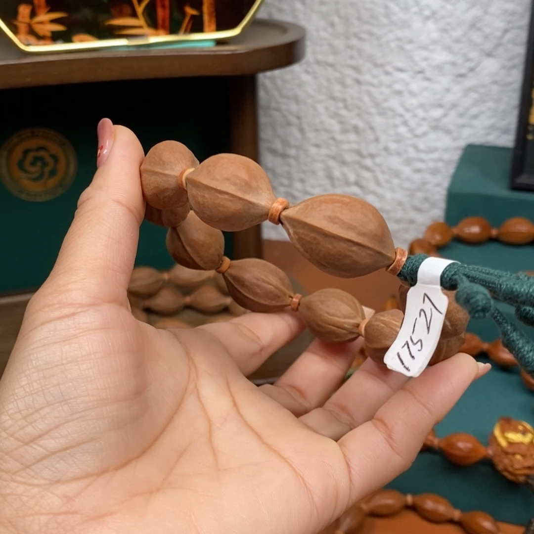 东***长手串/手链橄榄核175-27铁核