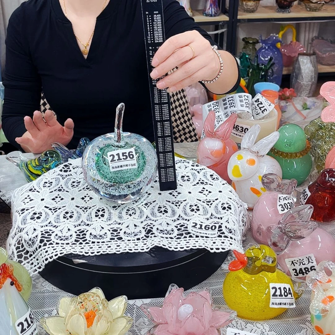 2156 苹果家悦琉璃工艺品