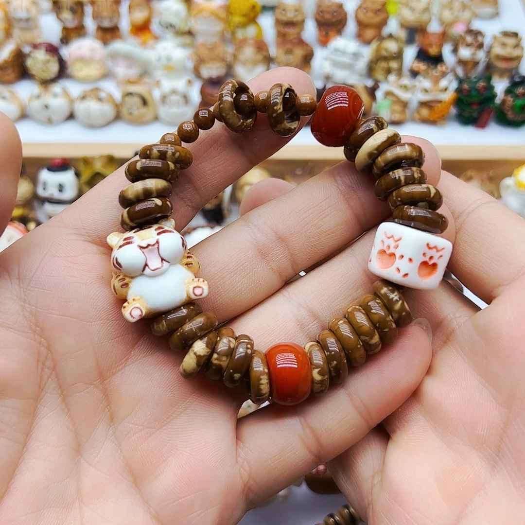 摆件鹿骨零零落落啦啦