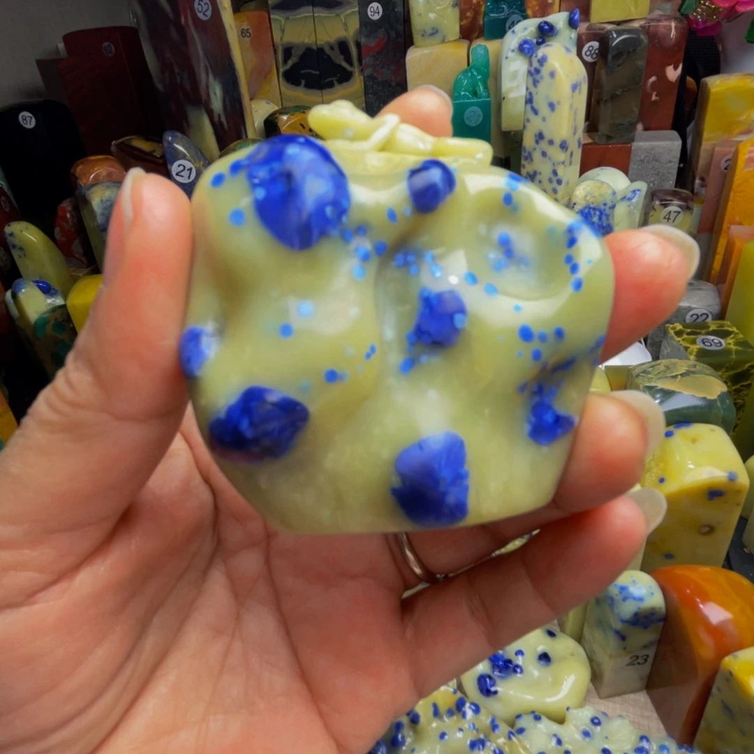 青田石印石爱**知青田石