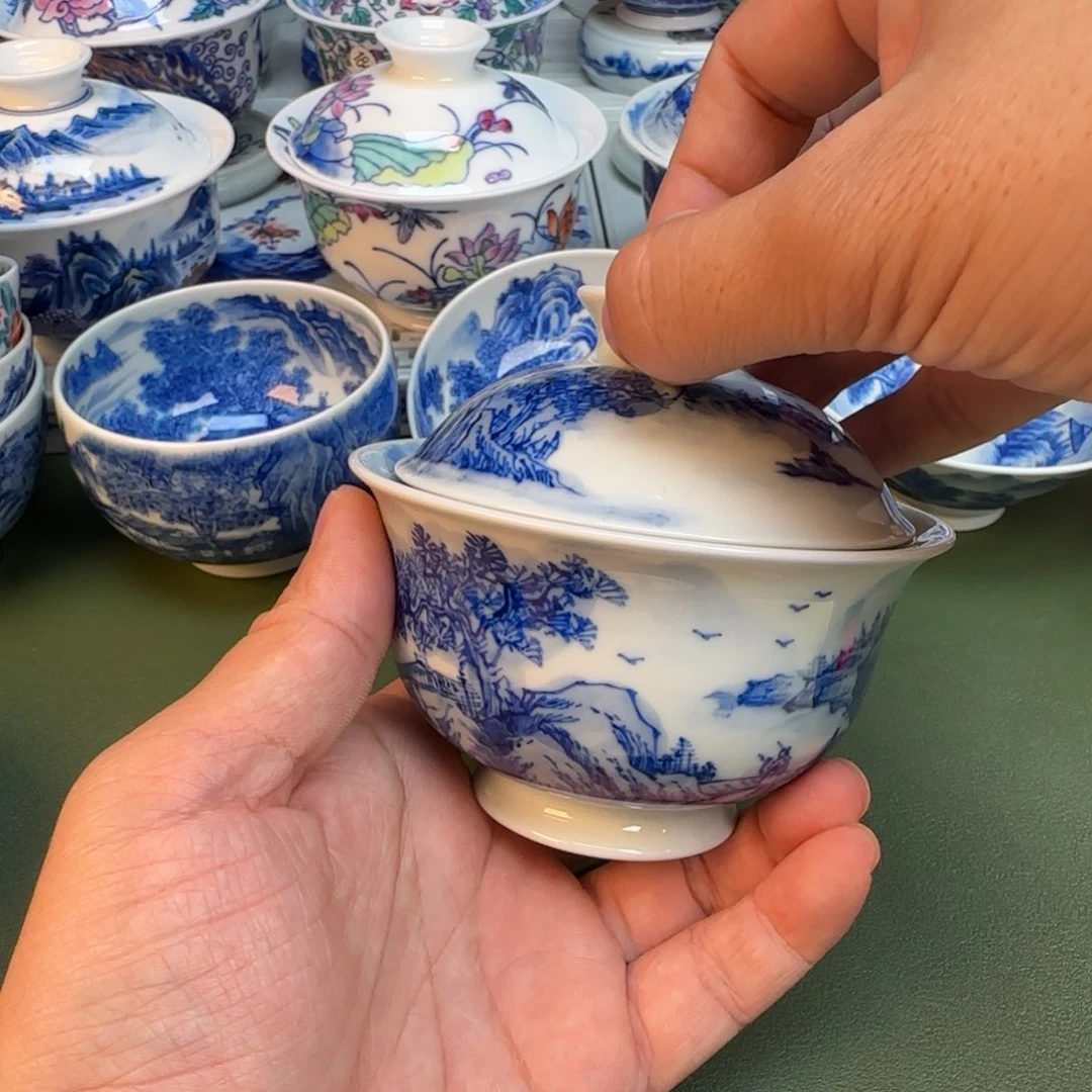 陶纯手工纯手绘茶具279