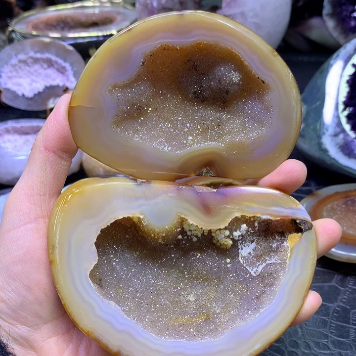 水晶福利彩晶沙盆未镶嵌