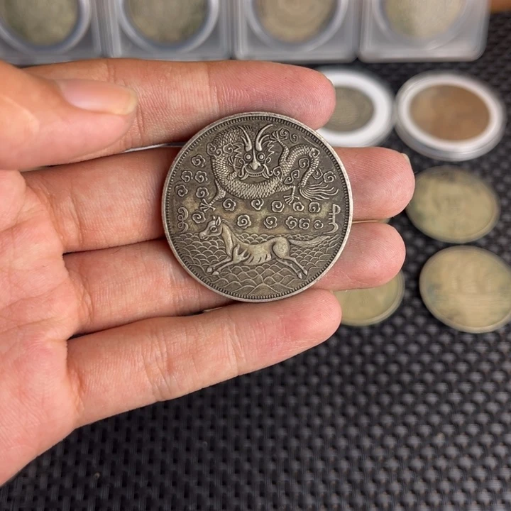 金属大头龙洋船洋工艺品