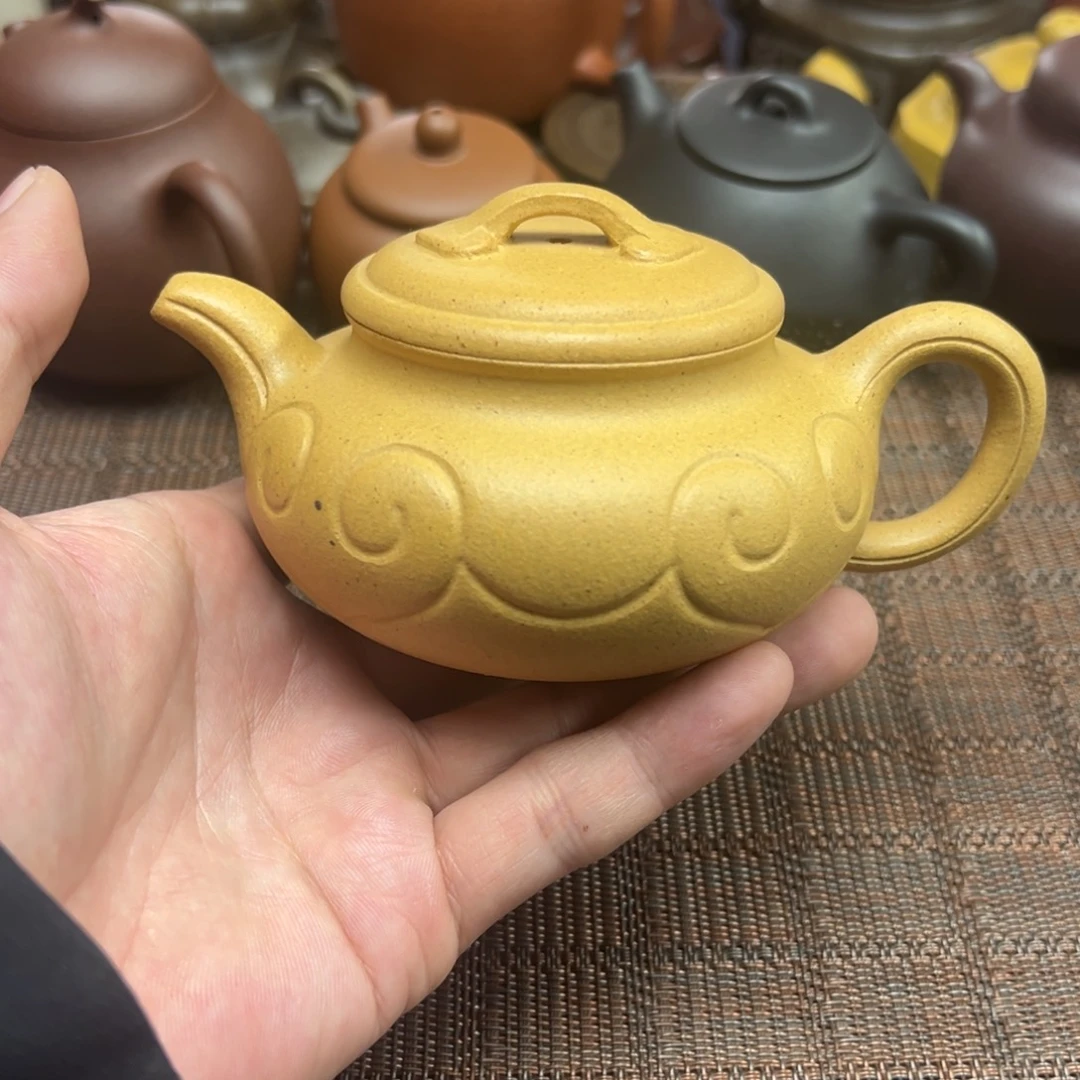 茶壶紫砂宜兴原矿紫砂壶220毫升容量