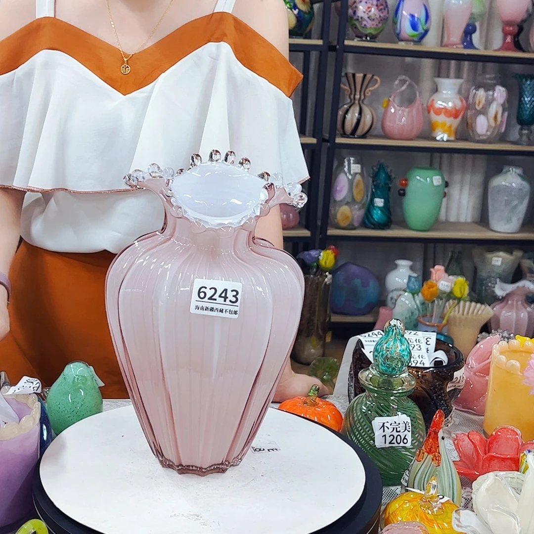 6243 家悦琉璃花瓶