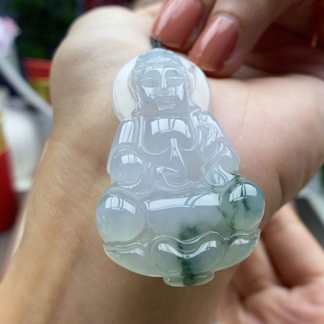 颈饰未镶嵌翡翠吊坠30
