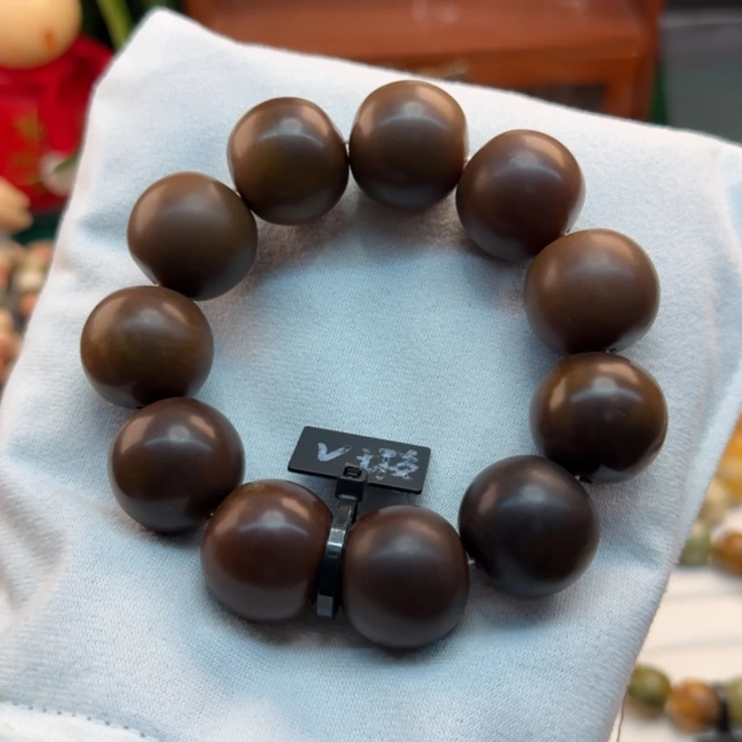 菩提根/象牙果手串卡24.5苹果干磨微瑕