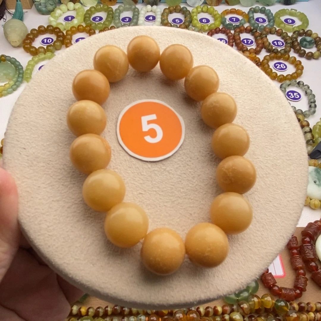 蛇纹石玉未镶嵌手串