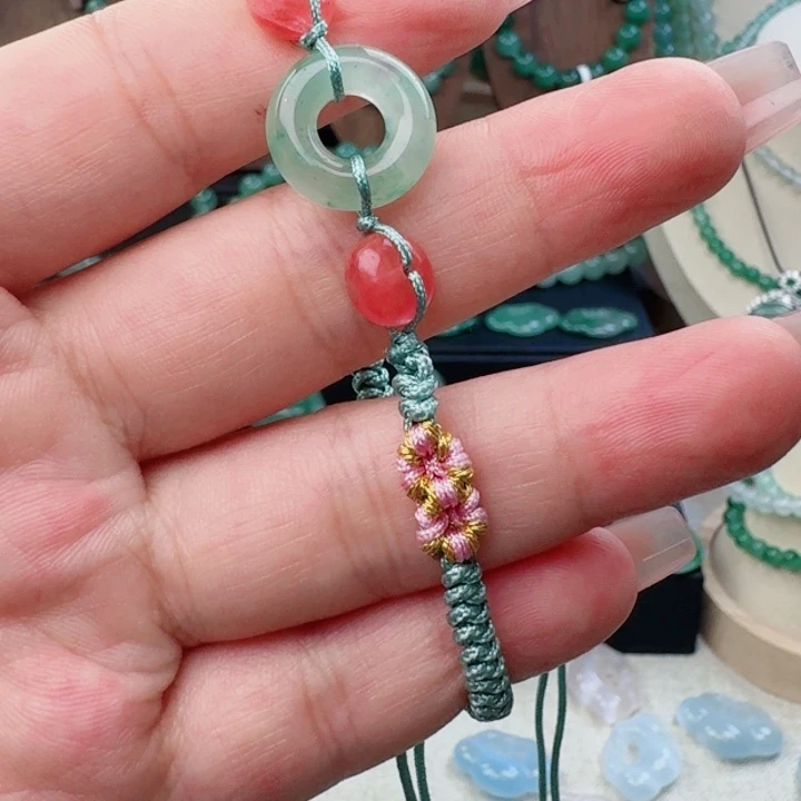 石英质玉手链未镶嵌手串