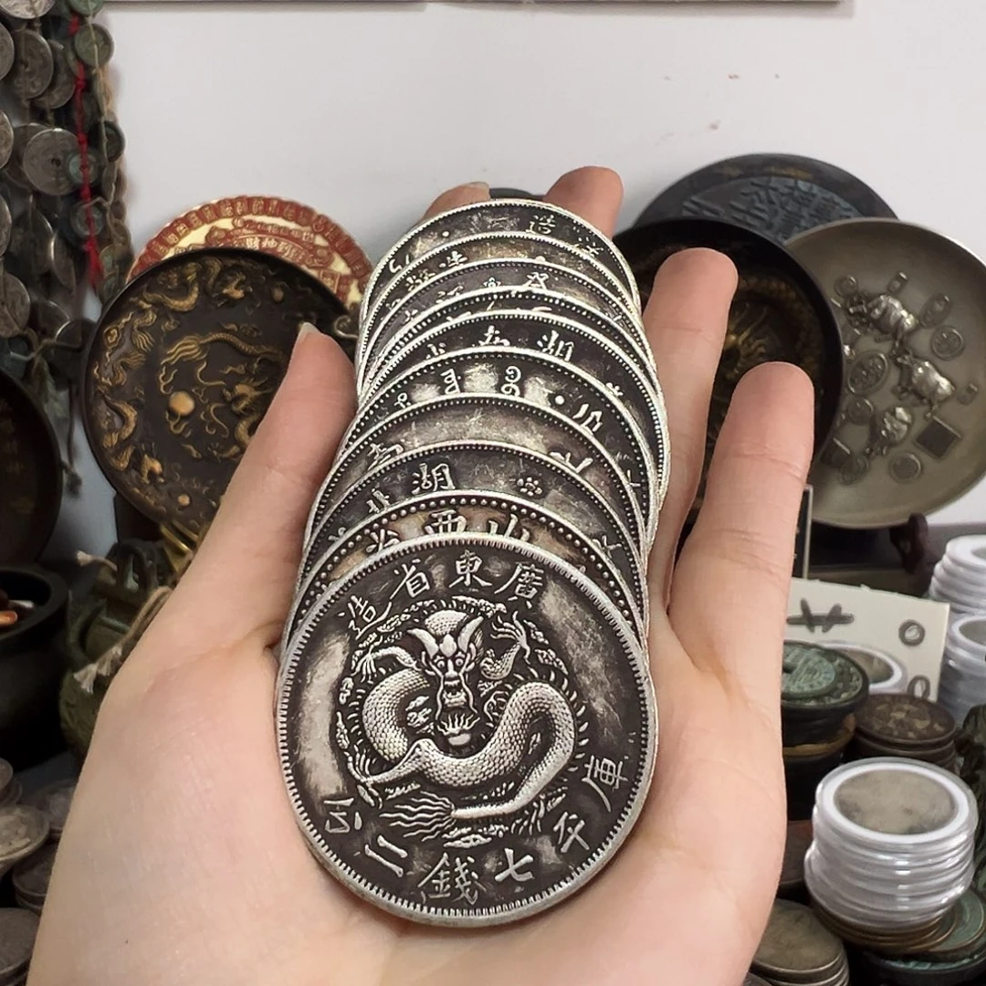 金属复古工艺品龙洋