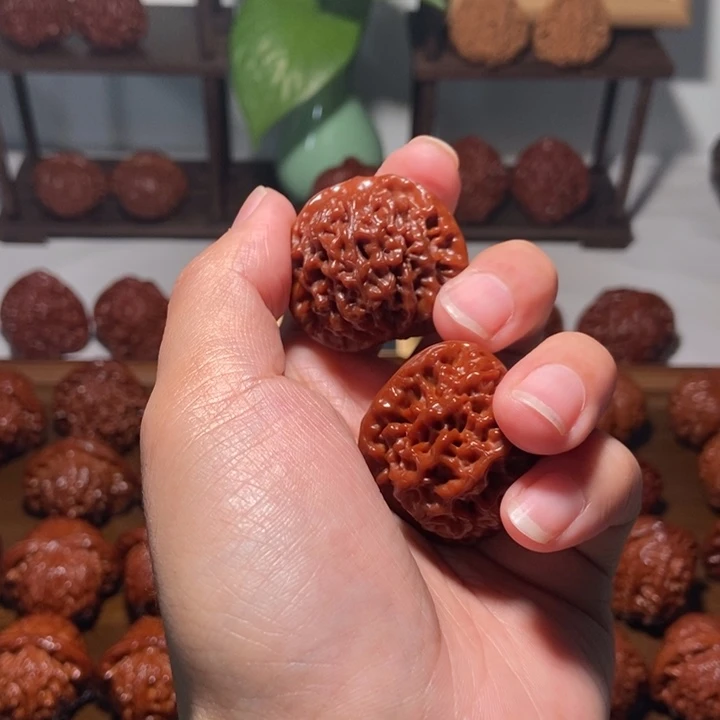 我***安文玩核桃吊坠秦闷