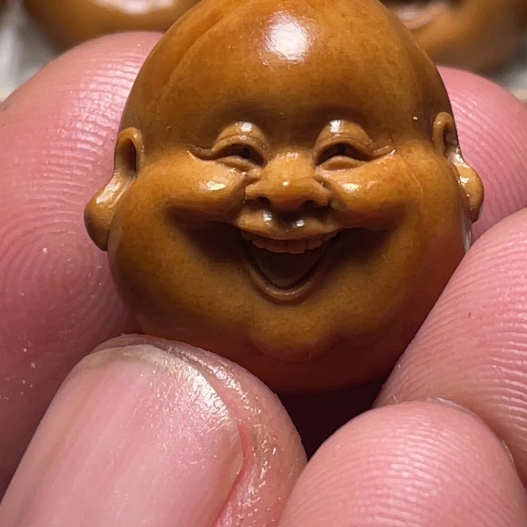 手串/手链橄榄核2.05*2.2铁核微返油特价笑佛